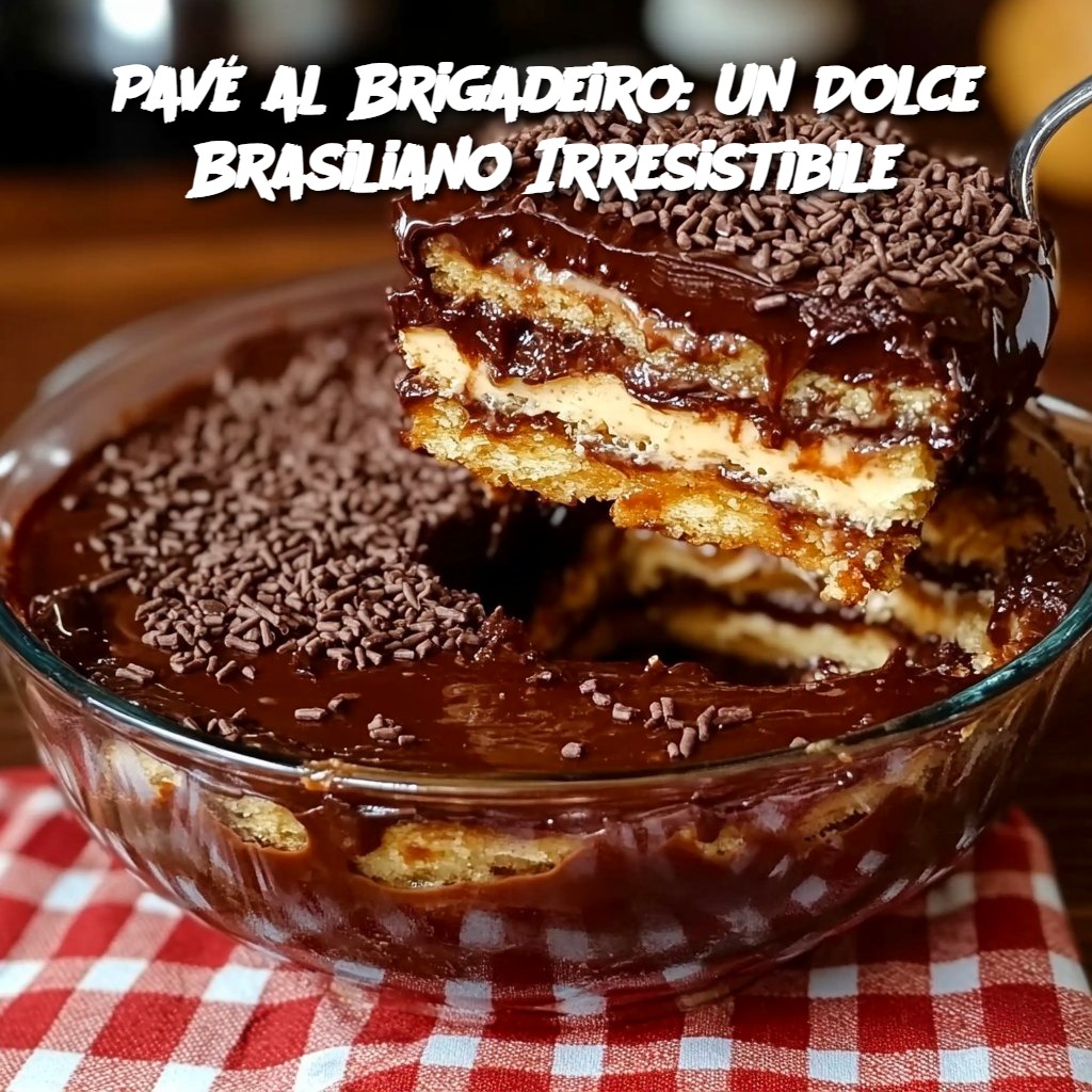 Pavé al Brigadeiro: Un Dolce Brasiliano Irresistibile