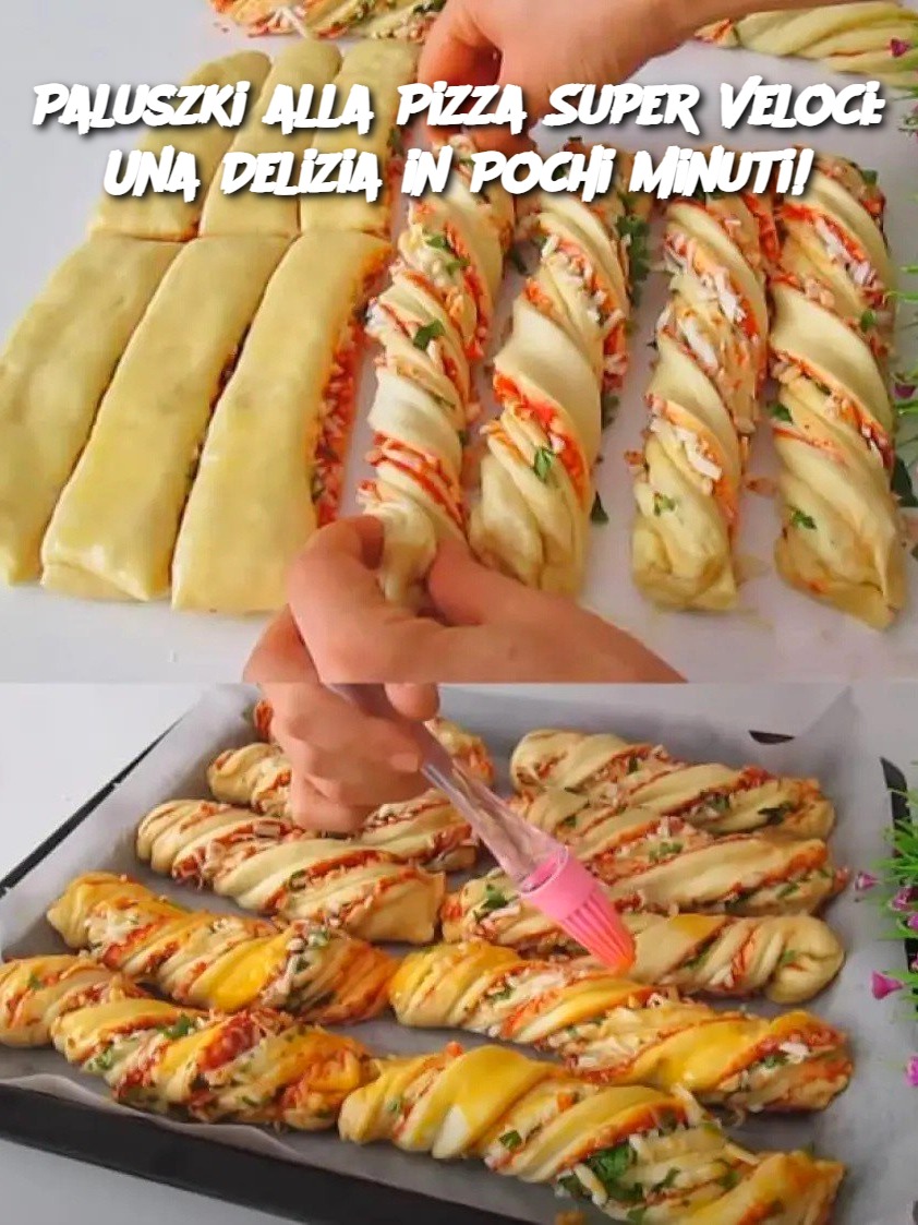 Paluszki alla Pizza Super Veloci: Una Delizia in Pochi Minuti!